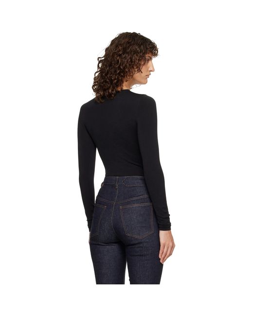 Wolford Black Berlin Bodysuit