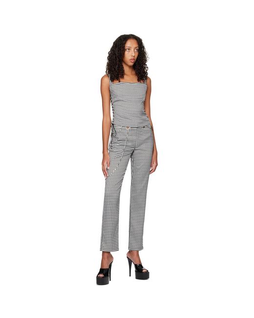 Miaou Ssense Work Capsule – Black & White Vallois Corset
