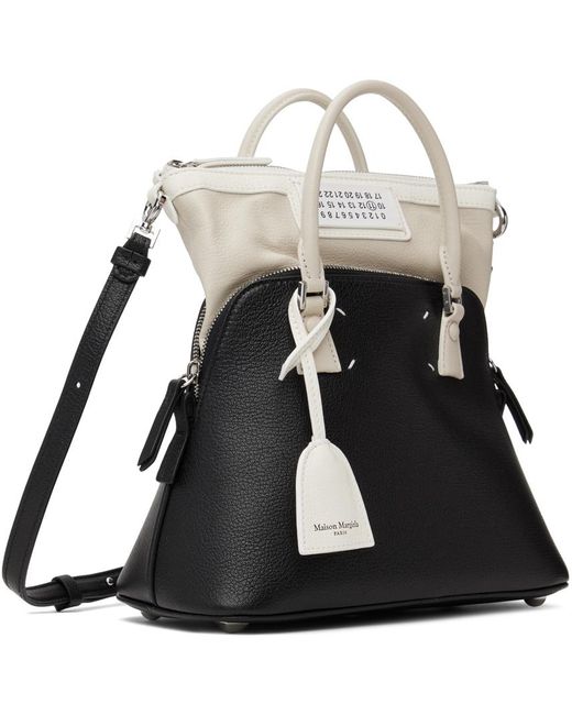 Maison Margiela Black & Off-white 5ac Classic Mini Bag
