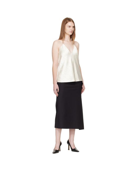 Sportmax White Off- Lingerie Top