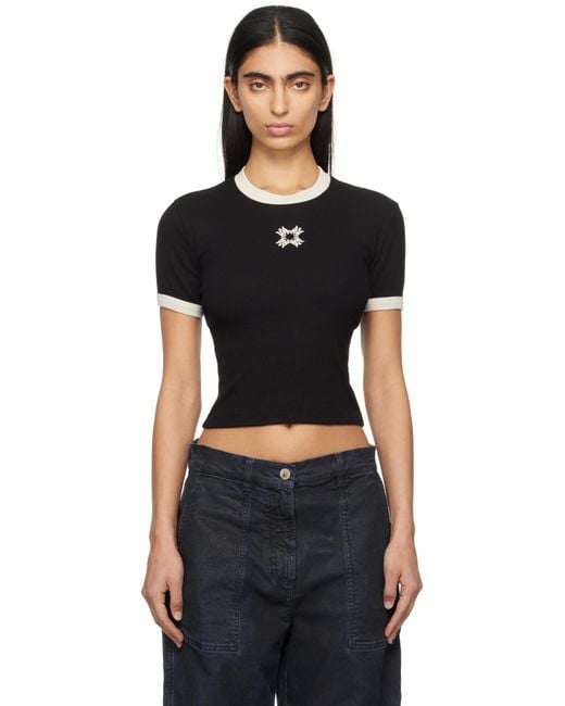 Amiri ブラック Ma Quad ベビーTシャツ Black