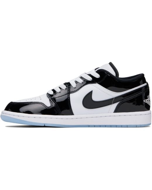Nike Black Air Jordan 1 Low Se Sneakers for men