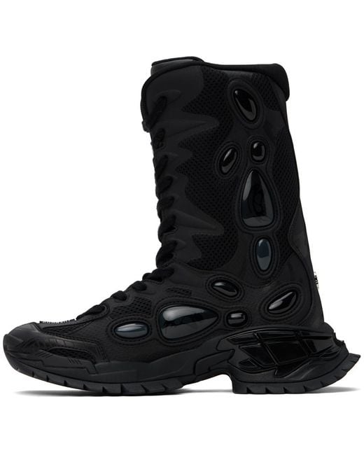 Rombaut Black Nucleo Lace-Up Boots for men