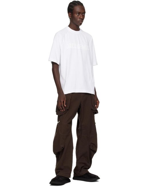 Tops > t-shirts Jacquemus pour homme en coloris White