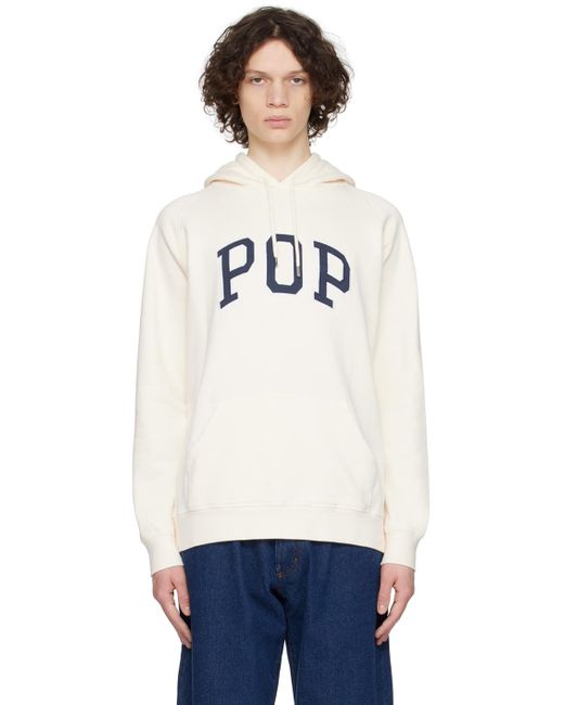 Pop Trading Co. Black Off- Arch Hoodie for men