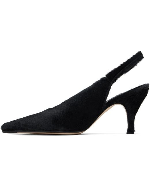 Aeyde Black Carla Heels