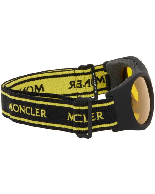 Moncler Yellow City goggles for men