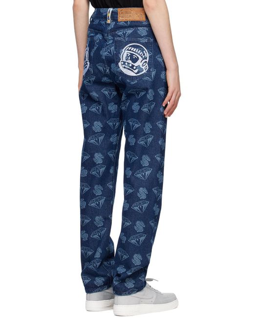 BBCICECREAM Blue 'Diamond & Dollars' Jeans