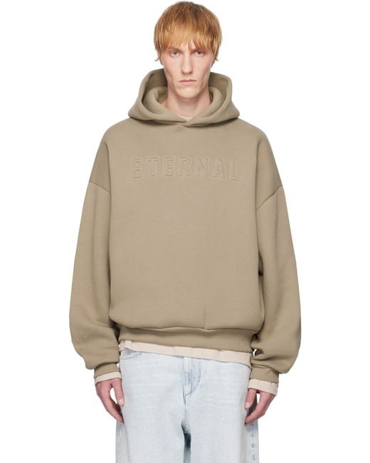 Fear Of God Natural 'Eternal' Hoodie for men