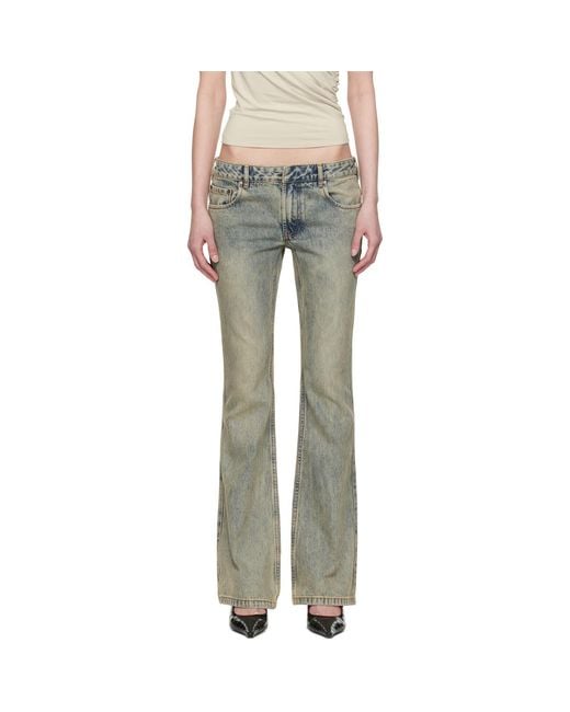 Entire studios Black Slim-Flared Jeans