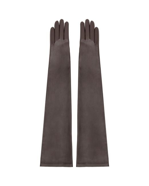 The Row Black Simon Gloves