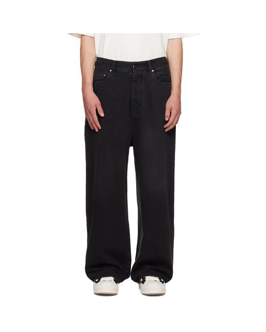 Amiri Black Baggy Jeans for men