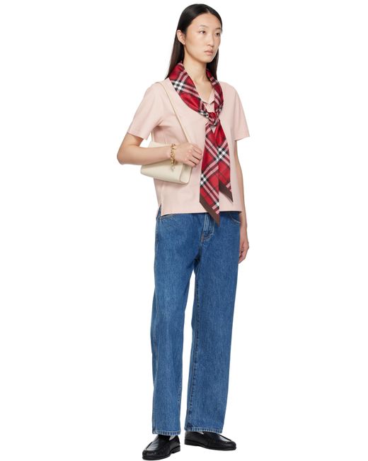 Burberry Natural Off- Cotswolds Pouch Bag