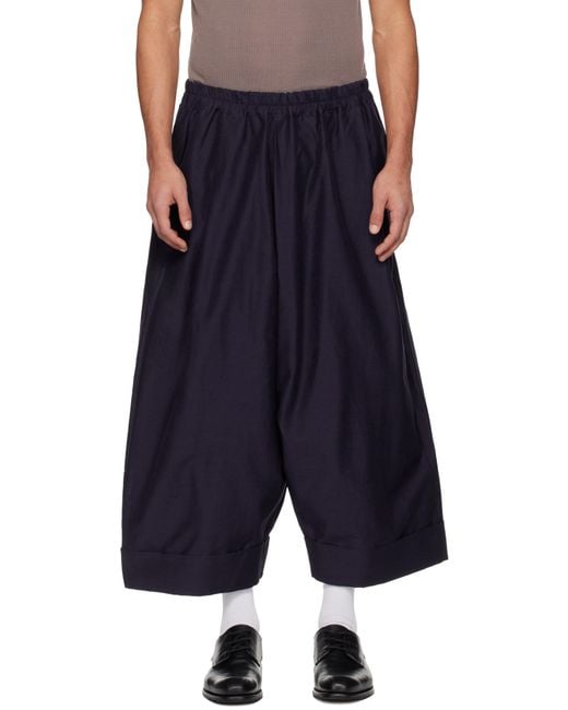 Toogood Blue 'The Baker' Trousers for men