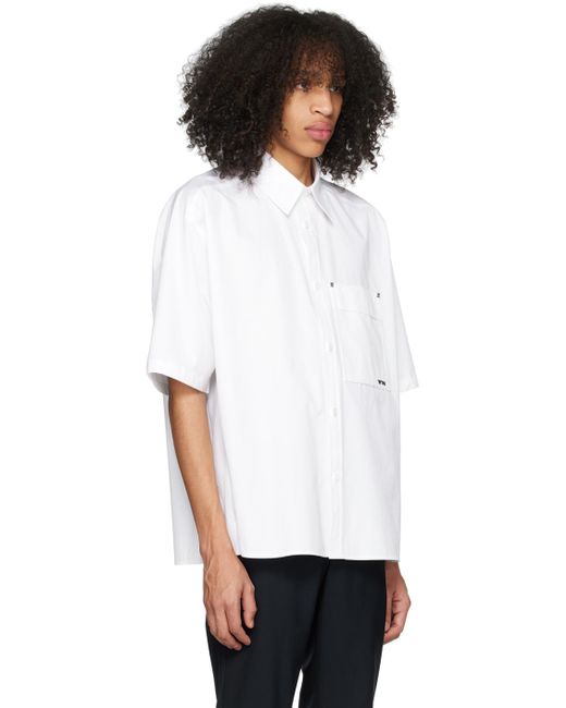 Wooyoungmi White Button Shirt for men