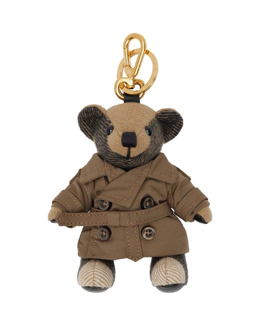 Burberry Multicolor Thomas Bear Charm Keychain