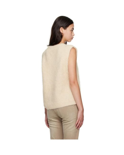 R13 Multicolor Deep Armhole Vest