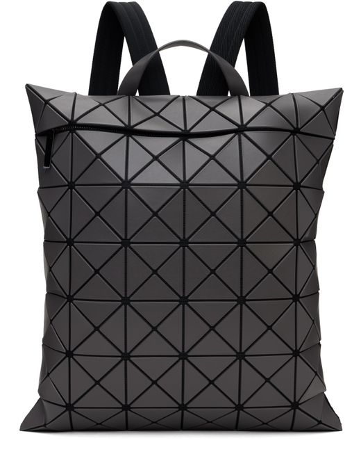 Issey Miyake Black Flat Pack Backpack