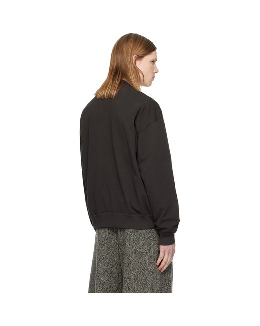 Isabel Marant Black Mathias Sweatshirt for men