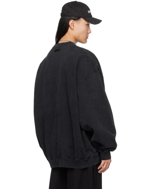 Vetements Black Very Expensive Sweatshirt for men