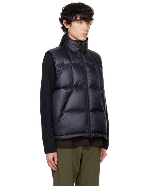 Goldwin Black Pertex Quantum Down Vest for men