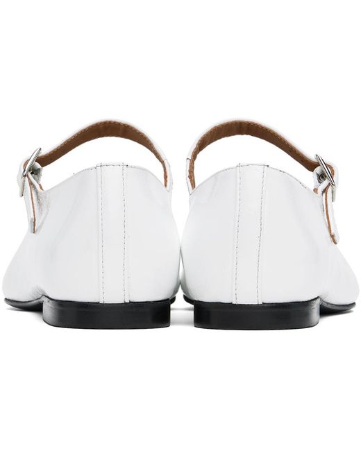 A.P.C. Black Katie Holmes Edition Katie Ballerina Flats