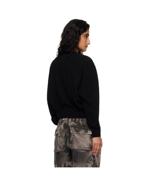 Amiri Black Chateau Sweater