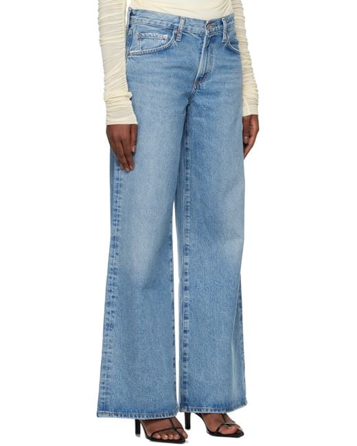 Agolde Blue Clara Jeans