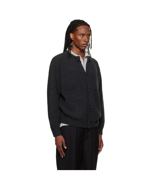 Isabel Marant Black Mael Cardigan for men