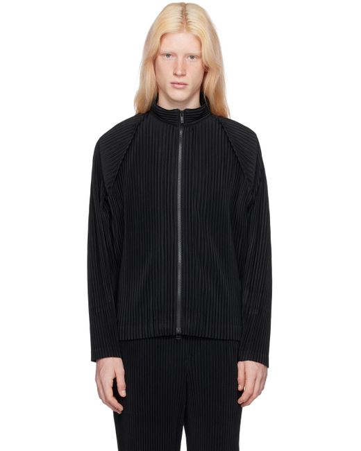 Homme Plissé Issey Miyake Homme Plissé Issey Miyake Black Monthly Colors October Jacket for men