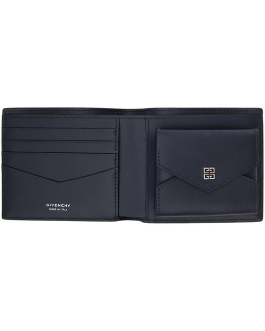Givenchy Blue Navy 4g Wallet for men