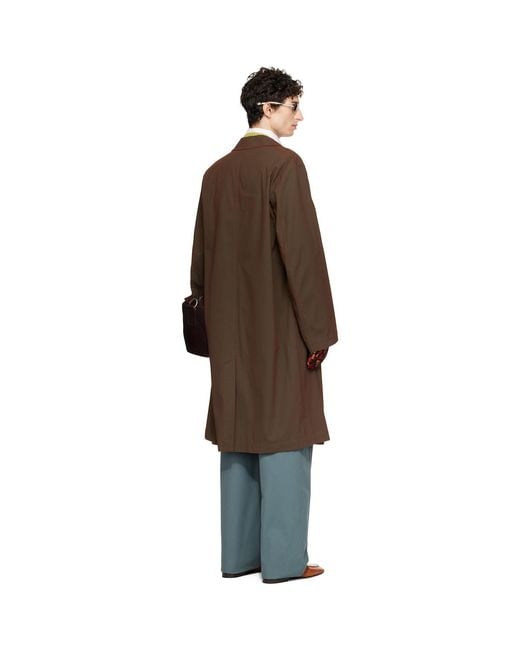 Dries Van Noten Multicolor Cotton Coat for men