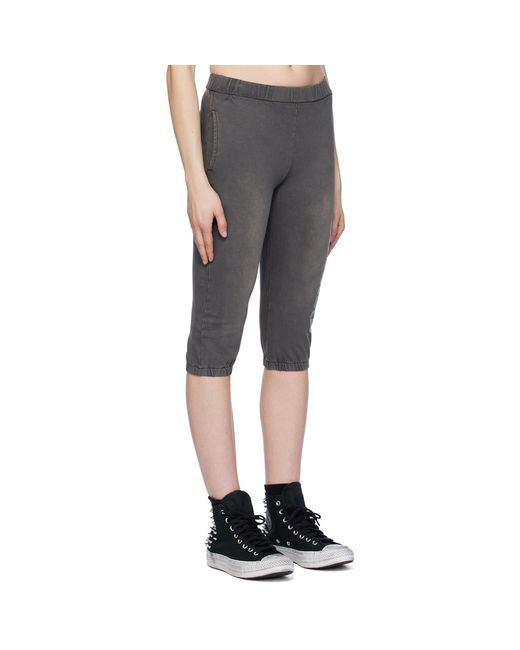 Doublet Black Printed Lounge Pants