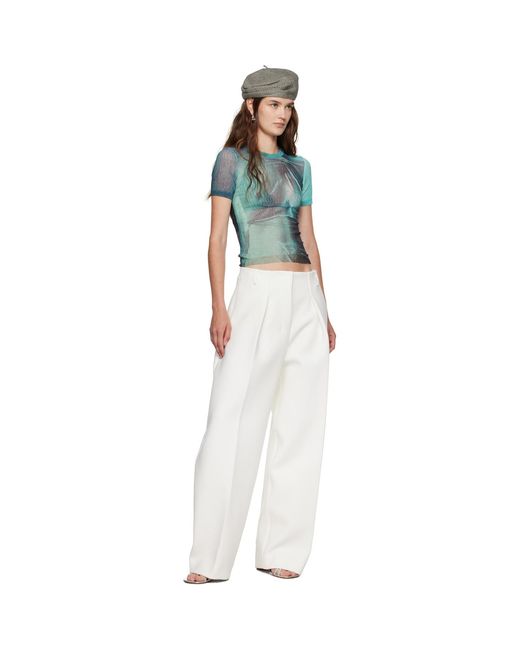 Jean Paul Gaultier Blue 'The Water' Baby T-Shirt