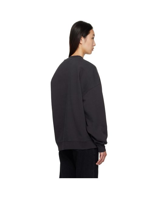 Anine Bing Black Miles Sweatshirt