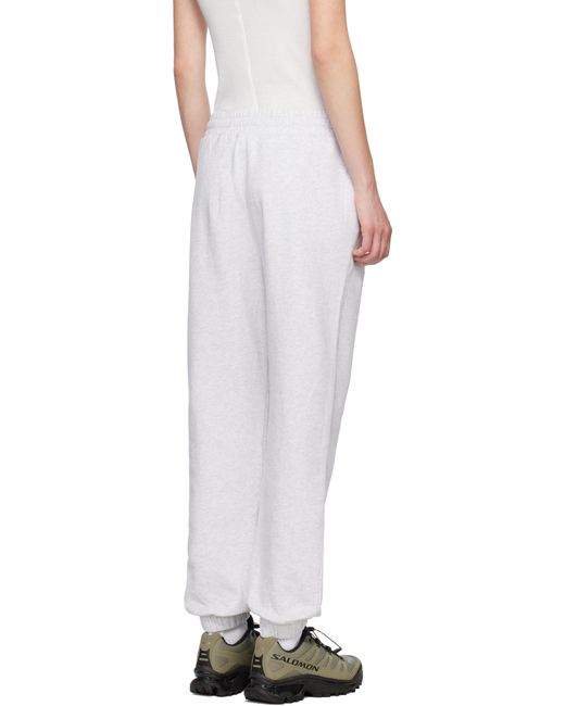 Canada Goose White Muskoka Relaxed Lounge Pants