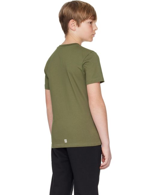 Givenchy キッズ｜カーキ Tシャツ Green