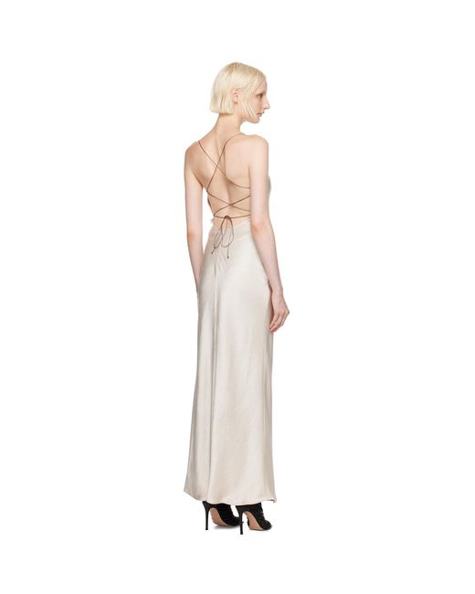 Bec & Bridge Black Allegra Tie Maxi Dress