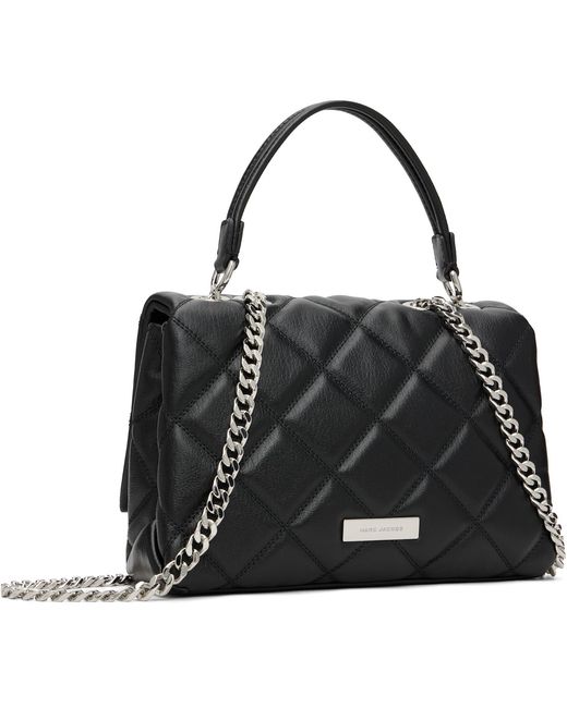 Marc Jacobs Black 'The Quilted Slim Dual Convertible' Shoulder Bag