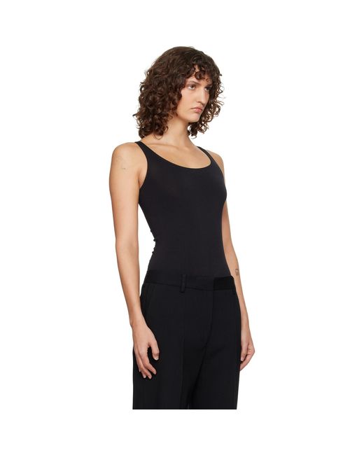 Wolford Black Jamaika String Bodysuit