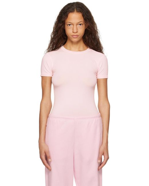 T-shirt rose - new vintage Skims en coloris Pink