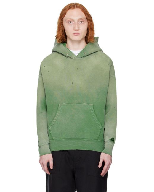 Visvim Jumbo Sb Hoodie in Green for Men | Lyst