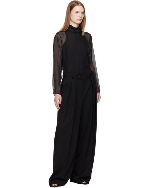 La Collection ブラック Clarice ブラウス Black