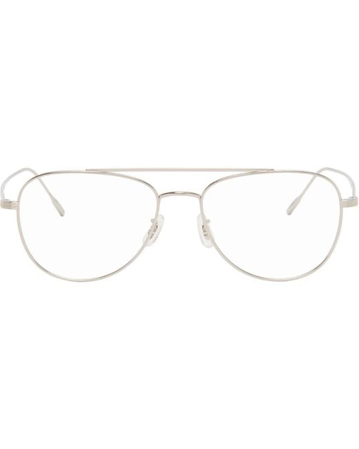 Oliver Peoples Black Stilson Glasses for men