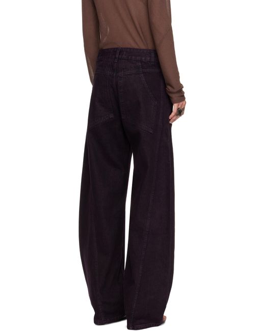 Eckhaus Latta Black Bend Jeans