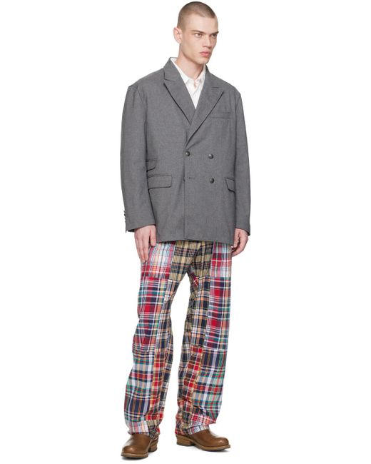 Engineered Garments Red Carlyle Trousers for men