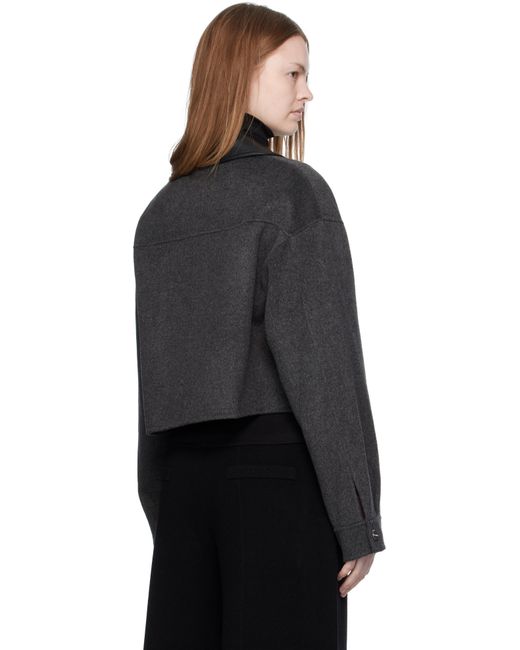 Nanushka Black Phebe Jacket