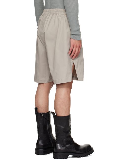 Rick Owens Black Off- Concordians Boxer Shorts for men