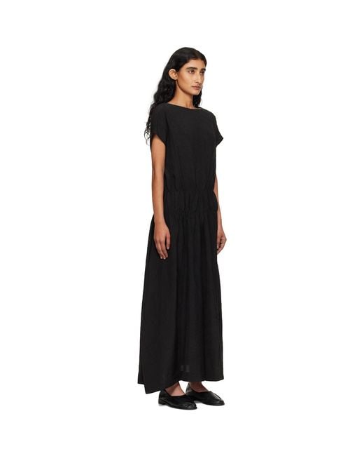 Studio Nicholson Black Simos Midi Dress