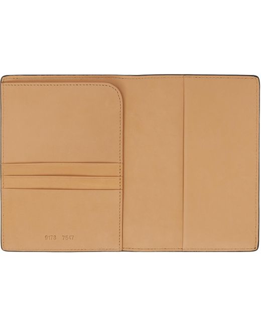 Étui Pour Passeport À Deux Volets Noir Common Projects pour homme en coloris Black